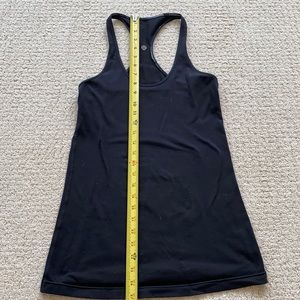 Lululemon black reversible swiftly racer back tank